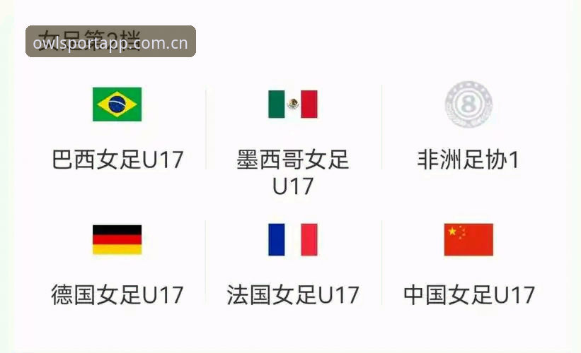 U17世界杯抽签结果揭晓，中国男女足命运几何？猫头鹰体育平台深度解析